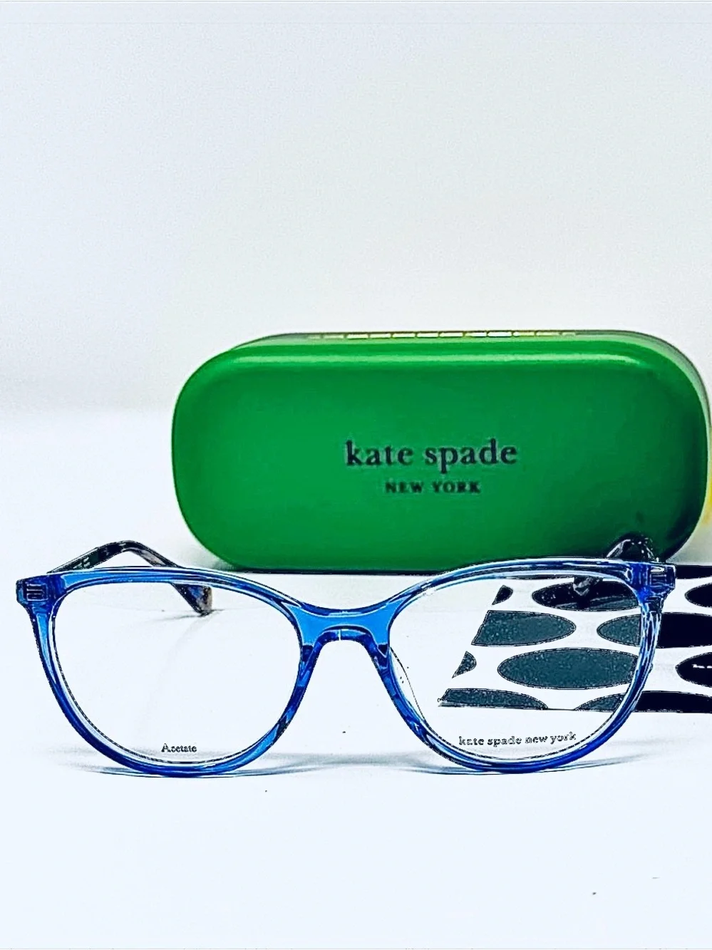 NEW KATE SPADE KIMBERLEE PJP Eyeglasses Blue Frame 52mm ••BRAND NEW IN CASE••